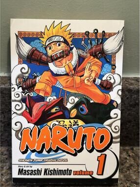 NARUTO Volume 1 by Masashi Kishimoto Shonen Jump Graphic Novel 2003